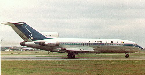 Boeing 727-029 in 1970 livery