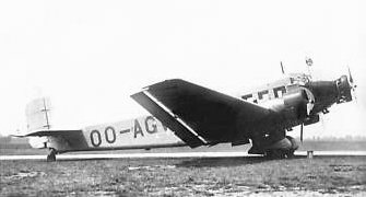 Junkers Ju-52/3m of SABENA Air Lines